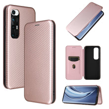 Load image into Gallery viewer, Carbon Fiber Texture Magnetic Horizontal Flip TPU + PC + PU Leather Case with Card Slot, For Samsung Galaxy Xcover 5, For Xiaomi Mi 10S