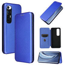 Load image into Gallery viewer, Carbon Fiber Texture Magnetic Horizontal Flip TPU + PC + PU Leather Case with Card Slot, For Samsung Galaxy Xcover 5, For Xiaomi Mi 10S