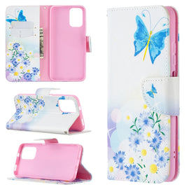 Colored Drawing Pattern Horizontal Flip Leather Case with Holder & Card Slots & Wallet, For Xiaomi Redmi Note 10 4G/Note 10s