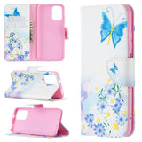 Colored Drawing Pattern Horizontal Flip Leather Case with Holder & Card Slots & Wallet, For Xiaomi Redmi Note 10 4G/Note 10s