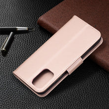 Load image into Gallery viewer, Two Butterflies Embossing  Pattern Horizontal Flip Leather Case with Holder &amp; Card Slot &amp; Wallet &amp; Lanyard, For Xiaomi Redmi Note 10 4G