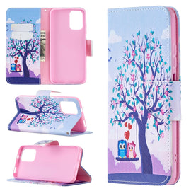 Colored Drawing Pattern Horizontal Flip Leather Case with Holder & Card Slots & Wallet, For Xiaomi Redmi Note 10 4G/Note 10S, For Xiaomi Redmi Note 10 4G