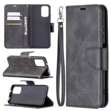 Load image into Gallery viewer, Retro Lambskin Texture Pure Color Horizontal Flip PU Leather Case with Holder &amp; Card Slots &amp; Wallet &amp; Lanyard, For Xiaomi Redmi Note 10 4G