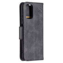Load image into Gallery viewer, Retro Lambskin Texture Pure Color Horizontal Flip PU Leather Case with Holder &amp; Card Slots &amp; Wallet &amp; Lanyard, For Xiaomi Redmi Note 10 4G