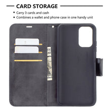 Load image into Gallery viewer, Retro Lambskin Texture Pure Color Horizontal Flip PU Leather Case with Holder &amp; Card Slots &amp; Wallet &amp; Lanyard, For Xiaomi Redmi Note 10 4G