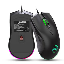 Load image into Gallery viewer, HXSJ A883 7 Keys 6400DPI RGB Light Mechanical Gaming Wired Mouse