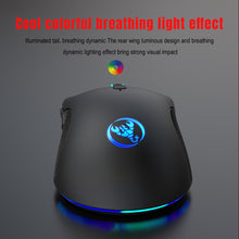 Load image into Gallery viewer, HXSJ A883 7 Keys 6400DPI RGB Light Mechanical Gaming Wired Mouse