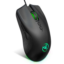 Load image into Gallery viewer, HXSJ A883 7 Keys 6400DPI RGB Light Mechanical Gaming Wired Mouse