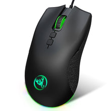 Load image into Gallery viewer, HXSJ A883 7 Keys 6400DPI RGB Light Mechanical Gaming Wired Mouse