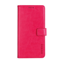 Load image into Gallery viewer, idewei Crazy Horse Texture Horizontal Flip Leather Case with Holder &amp; Card Slots &amp; Wallet, For Xiaomi Poco F3, For ZTE Blade X1 5G