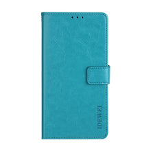 Load image into Gallery viewer, idewei Crazy Horse Texture Horizontal Flip Leather Case with Holder &amp; Card Slots &amp; Wallet, For Xiaomi Poco F3, For ZTE Blade X1 5G