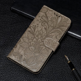 Lace Flower Embossing Pattern Horizontal Flip Leather Case with Holder & Card Slots & Wallet & Photo Frame, For Xiaomi Redmi Note 9T 5G, For Xiaomi Redmi Note 10 Pro, For Xiaomi Redmi Note 10 4G, For Xiaomi Redmi 9T / Poco M3, For Xiaomi Redmi K40     ...