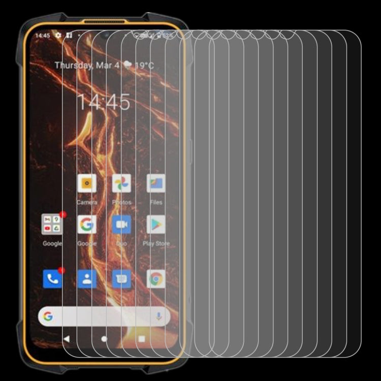 10 PCS 0.26mm 9H Surface Hardness 2.5D Explosion-proof Tempered Glass Non-full Screen Film