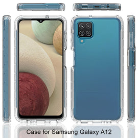 Shockproof Highly Transparent PC+TPU Protective Case, For Samsung Galaxy A12, For Samsung Galaxy A32 4G, For Samsung Galaxy A32 5G, For Samsung Galaxy A52 5G / 4G, For Samsung Galaxy A72 5G / 4G