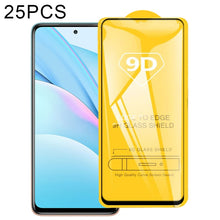 Load image into Gallery viewer, 25 PCS 9D Full Glue Full Screen Tempered Glass Film, For Xiaomi Mi 10T 5G / 10T Pro 5G / 10T Lite 5G (25 PCS), For Xiaomi Redmi Note 10 5G (25 PCS), For Xiaomi Redmi Note 10 Pro / Note 10 Pro india (25 PCS), For Xiaomi Redmi Note 9T (25 PCS)           ...