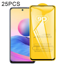 Load image into Gallery viewer, 25 PCS 9D Full Glue Full Screen Tempered Glass Film, For Xiaomi Mi 10T 5G / 10T Pro 5G / 10T Lite 5G (25 PCS), For Xiaomi Redmi Note 10 5G (25 PCS), For Xiaomi Redmi Note 10 Pro / Note 10 Pro india (25 PCS), For Xiaomi Redmi Note 9T (25 PCS)           ...