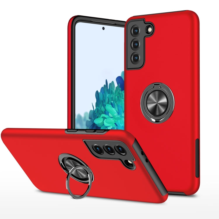 PC + TPU Shockproof Magnetic Protective Case with Invisible Ring Holder, For Samsung Galaxy A12 5G, For Samsung Galaxy A32 5G, For Samsung Galaxy S20 FE, For Samsung Galaxy S21 5G, For Samsung Galaxy S21+ 5G, For Samsung Galaxy S21 Ultra 5G            ...