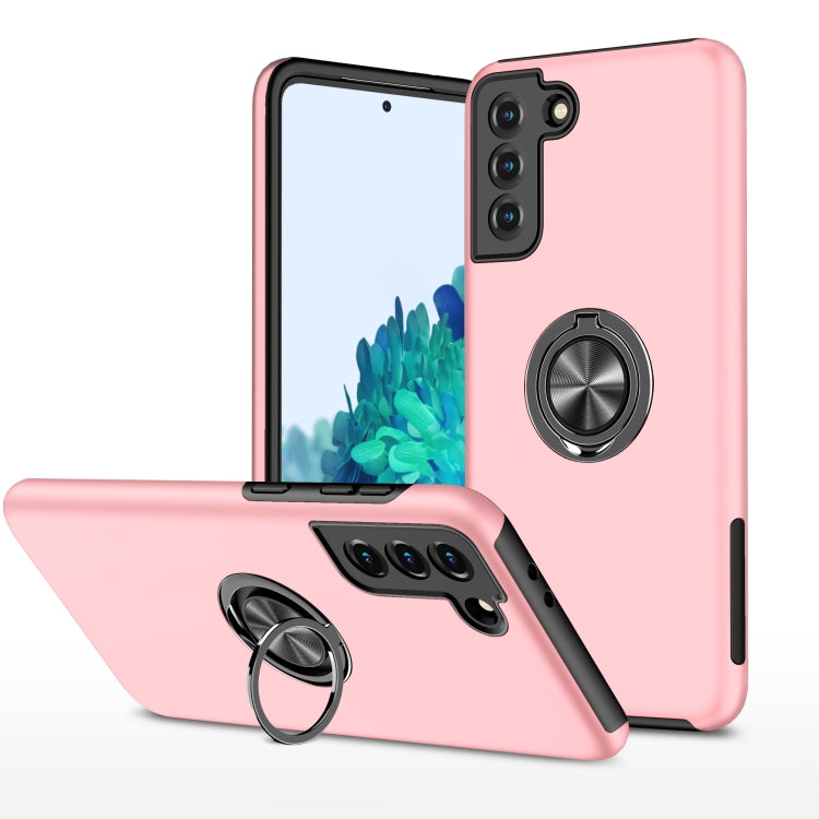 PC + TPU Shockproof Magnetic Protective Case with Invisible Ring Holder, For Samsung Galaxy A12 5G, For Samsung Galaxy A32 5G, For Samsung Galaxy S20 FE, For Samsung Galaxy S21 5G, For Samsung Galaxy S21+ 5G, For Samsung Galaxy S21 Ultra 5G            ...