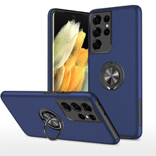 Load image into Gallery viewer, PC + TPU Shockproof Magnetic Protective Case with Invisible Ring Holder, For Samsung Galaxy A12 5G, For Samsung Galaxy A32 5G, For Samsung Galaxy S20 FE, For Samsung Galaxy S21 5G, For Samsung Galaxy S21+ 5G, For Samsung Galaxy S21 Ultra 5G            ...