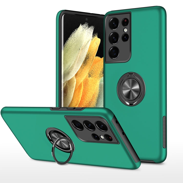PC + TPU Shockproof Magnetic Protective Case with Invisible Ring Holder, For Samsung Galaxy A12 5G, For Samsung Galaxy A32 5G, For Samsung Galaxy S20 FE, For Samsung Galaxy S21 5G, For Samsung Galaxy S21+ 5G, For Samsung Galaxy S21 Ultra 5G            ...