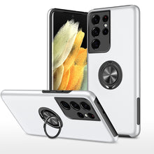 Load image into Gallery viewer, PC + TPU Shockproof Magnetic Protective Case with Invisible Ring Holder, For Samsung Galaxy A12 5G, For Samsung Galaxy A32 5G, For Samsung Galaxy S20 FE, For Samsung Galaxy S21 5G, For Samsung Galaxy S21+ 5G, For Samsung Galaxy S21 Ultra 5G            ...