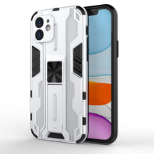 Load image into Gallery viewer, Supersonic PC + TPU Shock-proof Protective Case with Holder, For iPhone 6 &amp; 6s, For iPhone 6 Plus &amp; 6s Plus, For iPhone 8 Plus &amp; 7 Plus, For iPhone 11, For iPhone 11 Pro, For iPhone 11 Pro Max, For iPhone 12 mini, For iPhone 12 / 12 Pro                ...