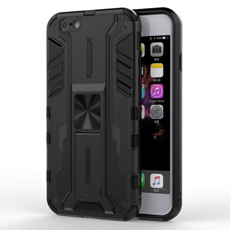 Supersonic PC + TPU Shock-proof Protective Case with Holder, For iPhone 6 & 6s, For iPhone 6 Plus & 6s Plus, For iPhone 8 Plus & 7 Plus, For iPhone 11, For iPhone 11 Pro, For iPhone 11 Pro Max, For iPhone 12 mini, For iPhone 12 / 12 Pro                ...