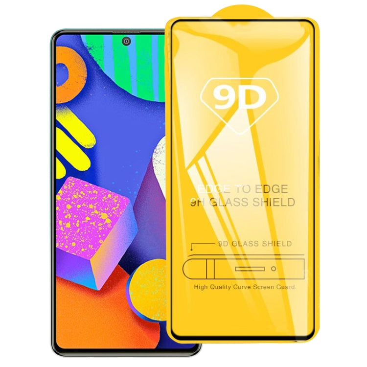9D Full Glue Full Screen Tempered Glass Film, For Samsung Galaxy M62 (1 PCS), For Samsung Galaxy F62 (1 PCS), For Xiaomi Redmi Note 10 / Note 11 5G International Version / Note 10 Overseas Version 6.43 (1 PC)