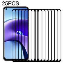 Load image into Gallery viewer, 25 PCS Full Glue Full Screen Tempered Glass Film, For Samsung Galaxy M62 (25 PCS), For Samsung Galaxy F62 (25 PCS), For Xiaomi Poco X3 Pro (25 PCS), For Xiaomi Poco F3 (25 PCS), For Xiaomi Redmi Note 9T (25 PCS), For Xiaomi Redmi Note 10S (25 PCS)     ...