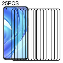 Load image into Gallery viewer, 25 PCS Full Glue Full Screen Tempered Glass Film, For Samsung Galaxy M62 (25 PCS), For Samsung Galaxy F62 (25 PCS), For Xiaomi Poco X3 Pro (25 PCS), For Xiaomi Poco F3 (25 PCS), For Xiaomi Redmi Note 9T (25 PCS), For Xiaomi Redmi Note 10S (25 PCS)     ...