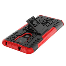 Load image into Gallery viewer, Tire Texture Shockproof TPU+PC Protective Case with Holder, For Motorola Moto G Play (2021)