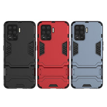 Load image into Gallery viewer, Shockproof PC + TPU Protective Case with Hidden Holder, For OPPO A94, For Xiaomi Redmi Note 10 4G, For Xiaomi Mi 10S