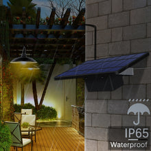 Load image into Gallery viewer, 2 in 1 Solar Light Landscape Courtyard Corridor Lighting 32-LED Retro Chandelier, White Light, Warm Light