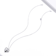 Load image into Gallery viewer, S925 Sterling Silver Heart-shaped Panda Women Nacklace Jewelry, Panda