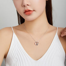 Load image into Gallery viewer, S925 Sterling Silver Heart-shaped Panda Women Nacklace Jewelry, Panda