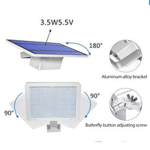 Load image into Gallery viewer, 48LED Detachable Solar Light IP65 Waterproof Outdoor Courtyard LED Street Lamp, Warm Light, White Light