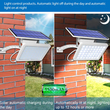 Load image into Gallery viewer, 48LED Detachable Solar Light IP65 Waterproof Outdoor Courtyard LED Street Lamp, Warm Light, White Light