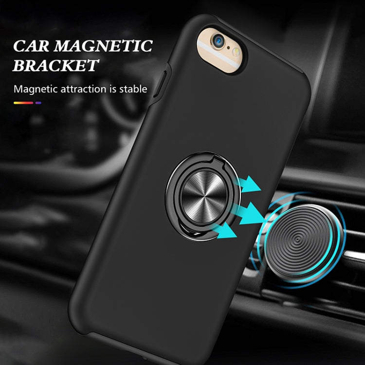 PC + TPU Shockproof Magnetic Protective Case with Invisible Ring Holder, For iPhone 6, For iPhone 6 Plus, For iPhone SE 2022 / SE 2020 / 8 / 7, For iPhone 8 Plus / 7 Plus, For iPhone XS / X, For iPhone XR, For iPhone XS Max, For iPhone 11