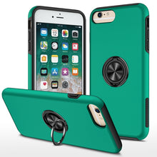 Load image into Gallery viewer, PC + TPU Shockproof Magnetic Protective Case with Invisible Ring Holder, For iPhone 6, For iPhone 6 Plus, For iPhone SE 2022 / SE 2020 / 8 / 7, For iPhone 8 Plus / 7 Plus, For iPhone XS / X, For iPhone XR, For iPhone XS Max, For iPhone 11