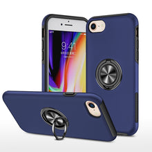Load image into Gallery viewer, PC + TPU Shockproof Magnetic Protective Case with Invisible Ring Holder, For iPhone 6, For iPhone 6 Plus, For iPhone SE 2022 / SE 2020 / 8 / 7, For iPhone 8 Plus / 7 Plus, For iPhone XS / X, For iPhone XR, For iPhone XS Max, For iPhone 11