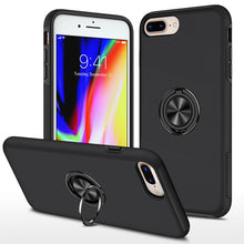 Load image into Gallery viewer, PC + TPU Shockproof Magnetic Protective Case with Invisible Ring Holder, For iPhone 6, For iPhone 6 Plus, For iPhone SE 2022 / SE 2020 / 8 / 7, For iPhone 8 Plus / 7 Plus, For iPhone XS / X, For iPhone XR, For iPhone XS Max, For iPhone 11