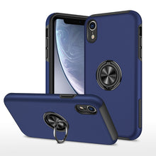 Load image into Gallery viewer, PC + TPU Shockproof Magnetic Protective Case with Invisible Ring Holder, For iPhone 6, For iPhone 6 Plus, For iPhone SE 2022 / SE 2020 / 8 / 7, For iPhone 8 Plus / 7 Plus, For iPhone XS / X, For iPhone XR, For iPhone XS Max, For iPhone 11