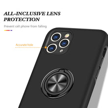 Load image into Gallery viewer, PC + TPU Shockproof Magnetic Protective Case with Invisible Ring Holder, For iPhone 11 Pro, For iPhone 11 Pro Max, For iPhone 12 mini, For iPhone 12, For iPhone 12 Pro, For iPhone 12 Pro Max