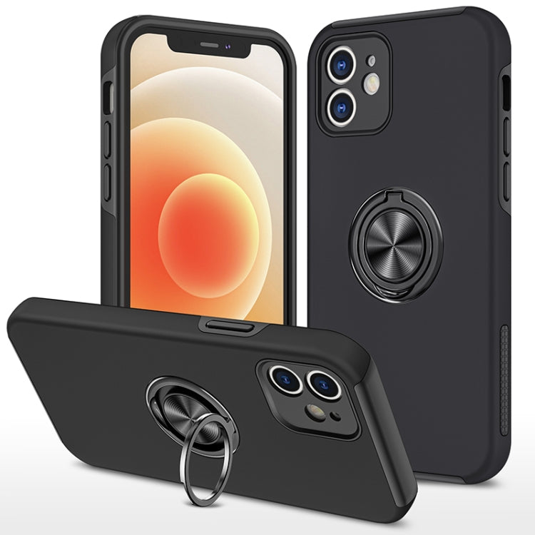 PC + TPU Shockproof Magnetic Protective Case with Invisible Ring Holder, For iPhone 11 Pro, For iPhone 11 Pro Max, For iPhone 12 mini, For iPhone 12, For iPhone 12 Pro, For iPhone 12 Pro Max