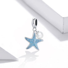 Load image into Gallery viewer, S925 Sterling Silver Starfish Pendant DIY Bracelet Necklace Accessories, Starfish