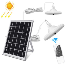 Load image into Gallery viewer, Smart Induction 2 in 1 112LEDs Solar Light Indoor and Outdoor Garden Garage LED Lamp, 2 in 1 White Light, 2 in 1 Warm Light