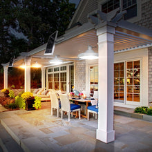 Load image into Gallery viewer, Smart Induction 2 in 1 112LEDs Solar Light Indoor and Outdoor Garden Garage LED Lamp, 2 in 1 White Light, 2 in 1 Warm Light