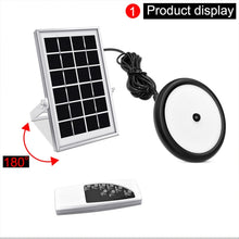 Load image into Gallery viewer, Smart Induction 2 in 1 112LEDs Solar Light Indoor and Outdoor Garden Garage LED Lamp, 2 in 1 White Light, 2 in 1 Warm Light