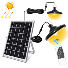 Load image into Gallery viewer, Smart Induction 2 in 1 112LEDs Solar Light Indoor and Outdoor Garden Garage LED Lamp, 2 in 1 White Light, 2 in 1 Warm Light