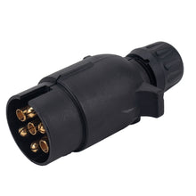 Load image into Gallery viewer, A4060 12V 7Pin EU Plug Socket Wiring Connector Adapter Plug Socket for Trailer, A4060